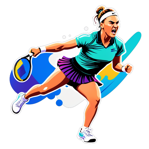 Voiman ja Energian Tanssi: Aryna Sabalenka