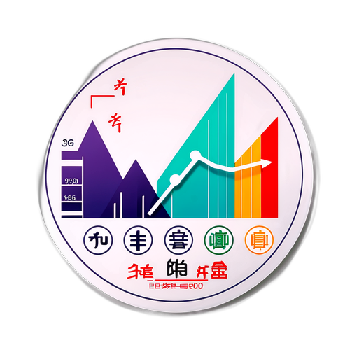 台灣證券交易所指數上升貼紙