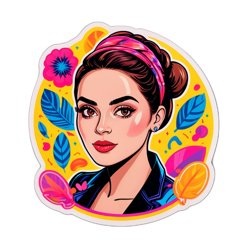 Vibrante adesivo di Giulia Soponariu