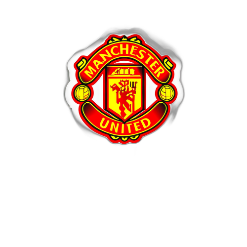 Minimalist Manchester United Logo Sticker