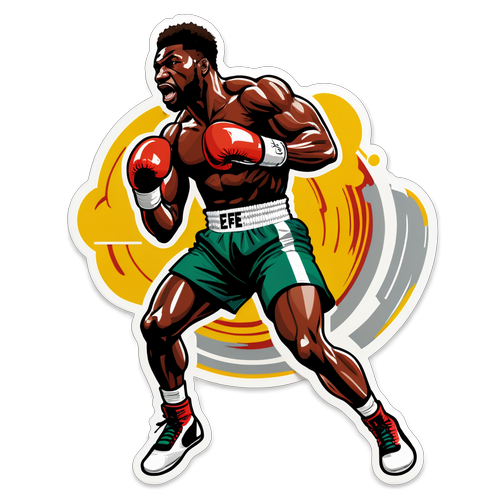 Knockout Punch Efe Ajagba Sticker