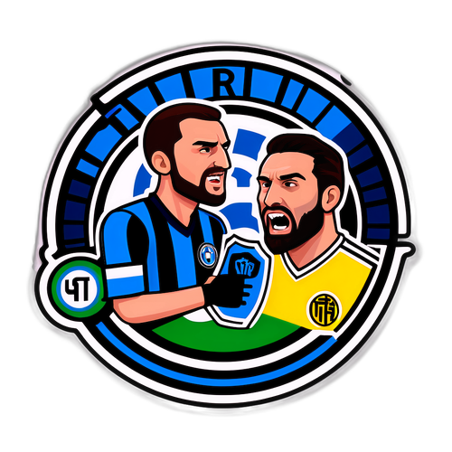 Nálepka Inter vs. Turín