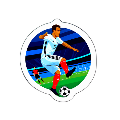 Гравець, що забиває гол у матчі Ліги конференцій УЄФА