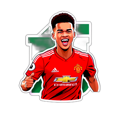Feiringen av Mason Greenwood