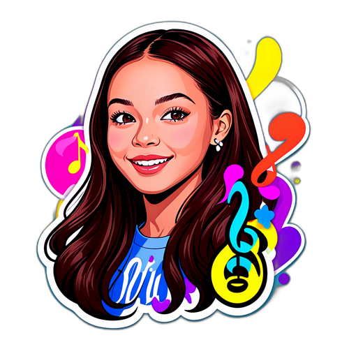 Olivia Rodrigo Sticker Design