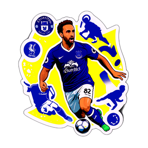 Collage vibrante de Everton Ribeiro