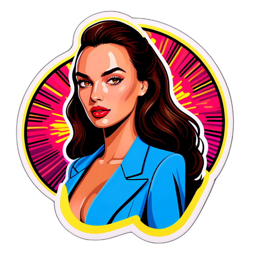 Yüksek Moda Etkinliği İlhamlı Sticker