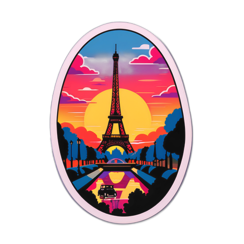 Viehättävä maisema Madeleinen Paris'ssa