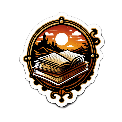 Ein mystisches Dan Brown Motiv mit einem alten Buch und verborgenen Hinweisen