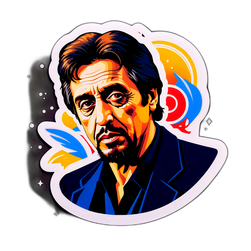 Autocollant hommage à Al Pacino