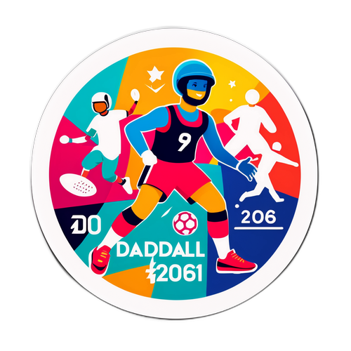 डालडल 2026 इवेंट के लिए स्टिकर