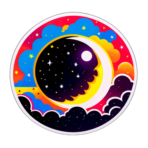 Gambaran Gerhana Matahari yang Memukau