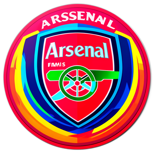 Sticker Logo Arsenal