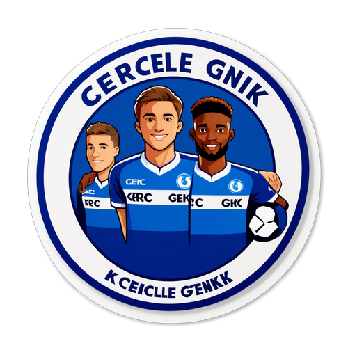 KRC Genk Trots: Cercle - Genk Sticker