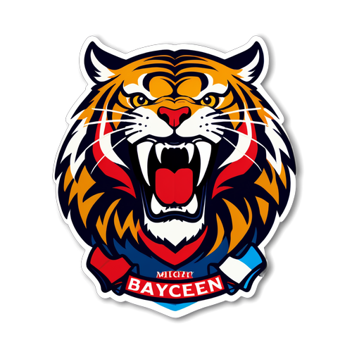 Sticker ya Bayern Munich yenye simba