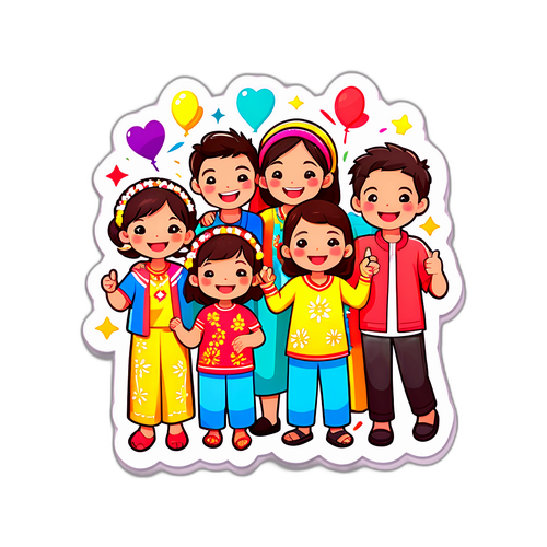 Masayang Pamilya sa Pista
