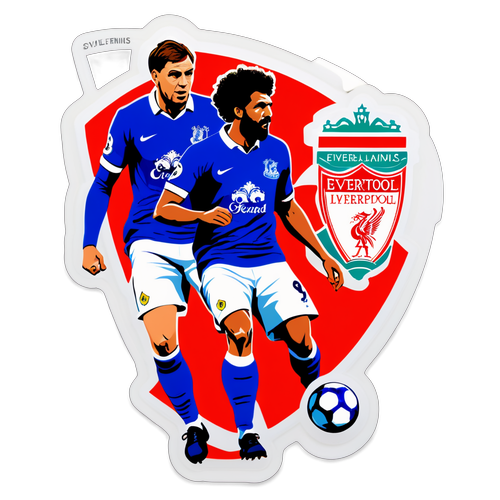 Sticker ya Mechi ya Everton dhidi ya Liverpool