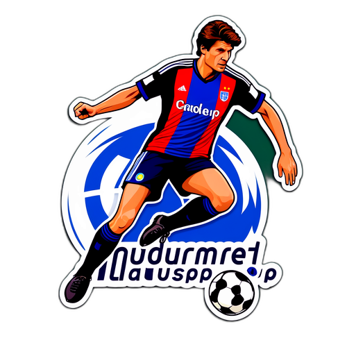 Michael Laudrup i Aktion