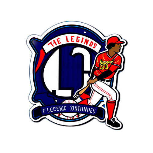 A Minimalistic Design of Freddy Freeman's Jersey with a Baseball