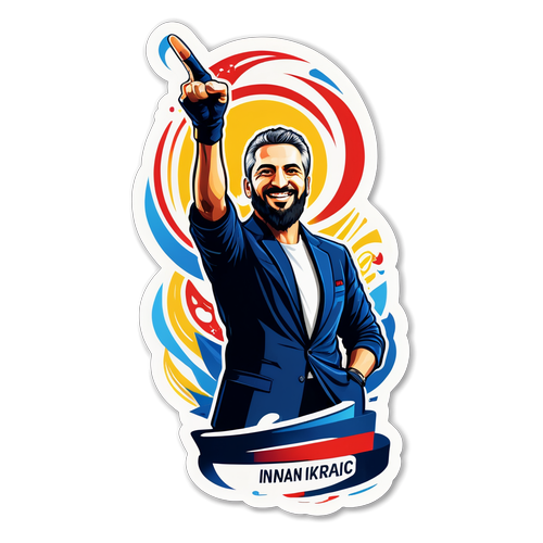 İnan Kıraç Başarıları için Profesyonel Sticker