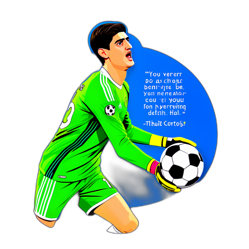 Thibaut Courtois Actie Sticker