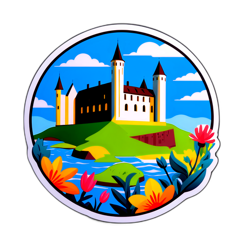 Sticker av Borgholms Slott