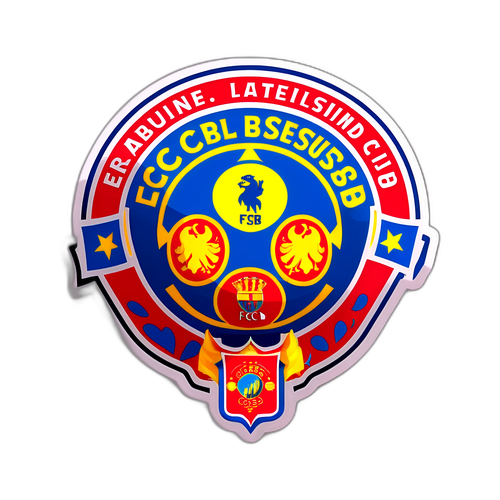 FCSB Takımı Sticker Tasarımı