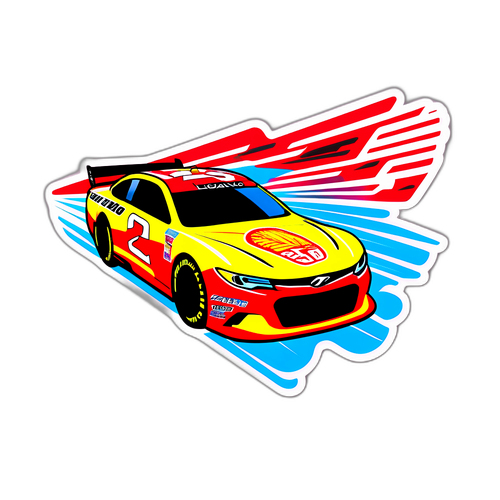 Futuristic Joey Logano Racing Design