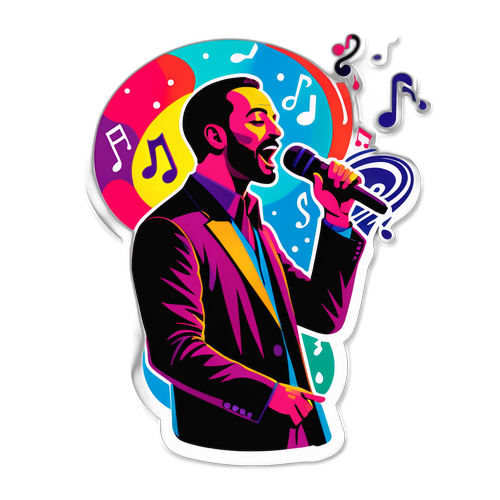 Sticker Silhouette di Max Pezzali
