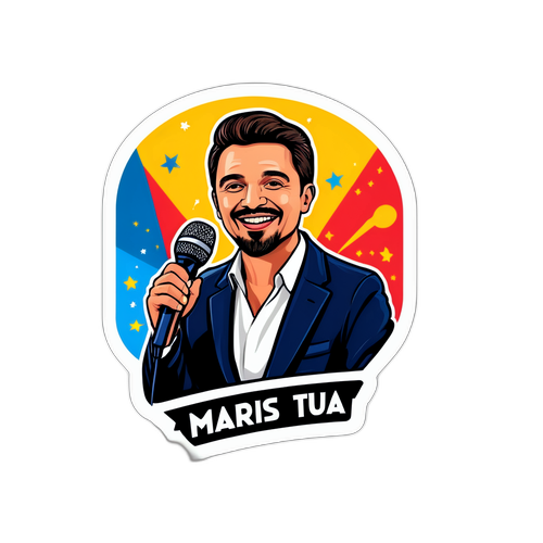 Autocolant Marius Tucă Show Live