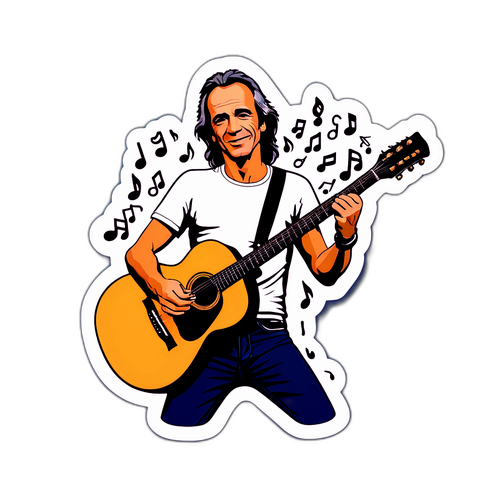 Dessin artistique de Jean Jacques Goldman