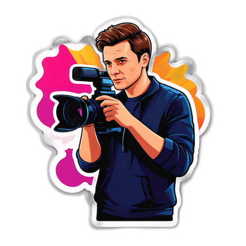 Filmujący Bartosz Gelner