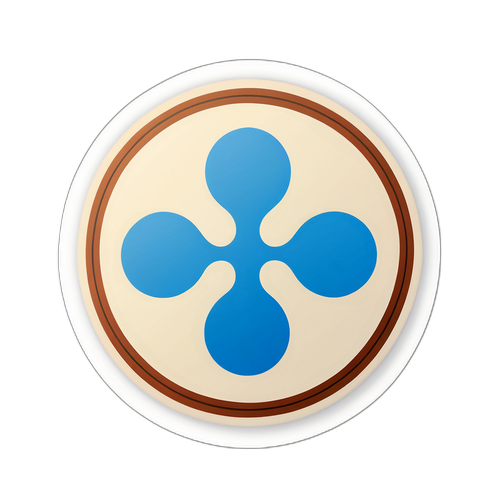 XRP 화폐 스티커