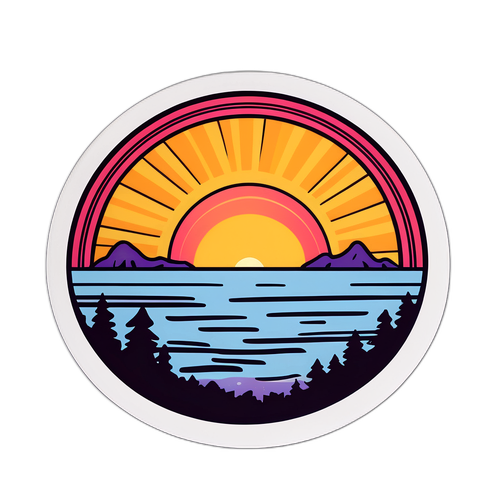 Inspiroiva Auringonlasku