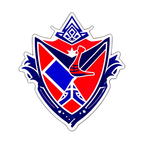 Design de um adesivo destacando a rivalidade entre Flamengo e Cruzeiro