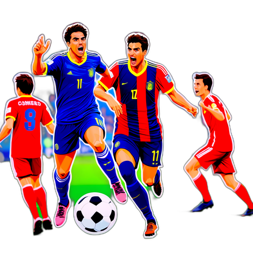 Scenă de meci de fotbal live pe Digi Sport 2