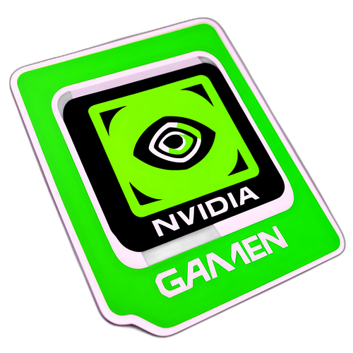 Nvidia Chip Sticker 'Game On'