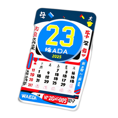 早稲田対明治ラグビーのためのカウントダウンカレンダー2025