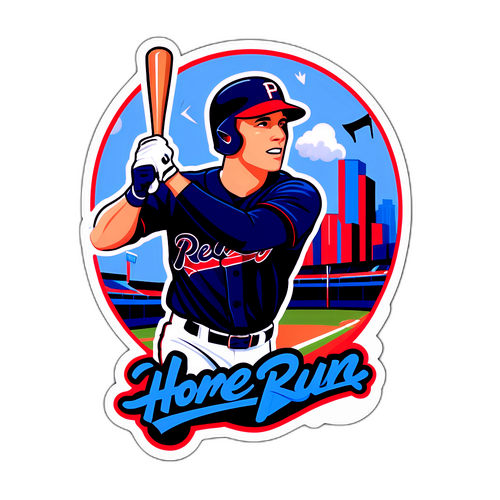 Home Run Hero Sticker