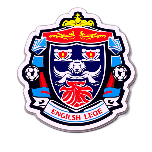 Стикер с логотипом Английской Премьер-Лиги