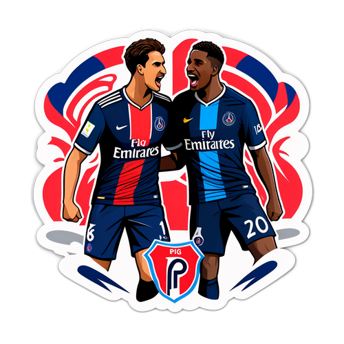 PSG ja Angers paidat kietoutuneina