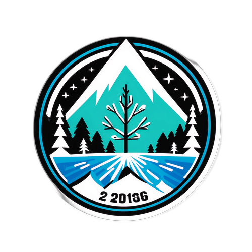 Kış Temalı Survivor 2026 Sticker Tasarımı