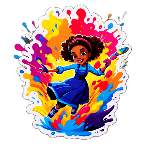 Valerie De Booser Schilderij in Actie