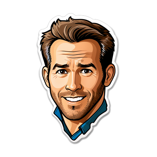 Keseruan Tanpa Batas! Stiker Ryan Reynolds yang Bikin Ngakak dan Dekat dengan Penggemar!