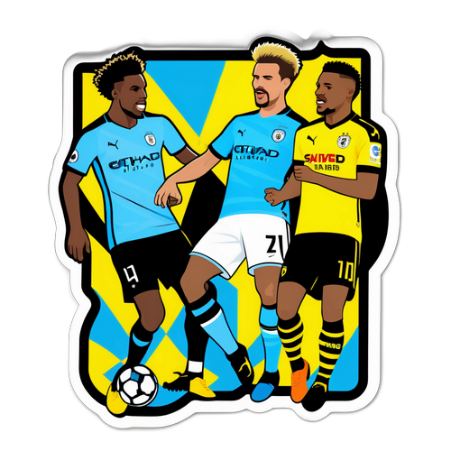 Pertandingan Manchester City dan Borussia Dortmund