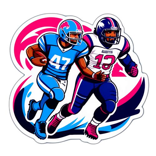 Energetic Rivalry Sticker: Argonauts vs Alouettes