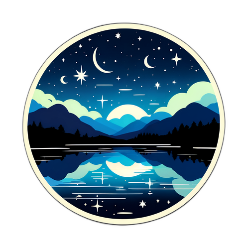 夜晚的曾文水庫
