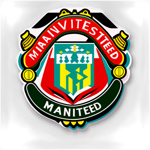 Create a Sticker für die Rivalität zwischen ManUnited und Ath. Bilbao