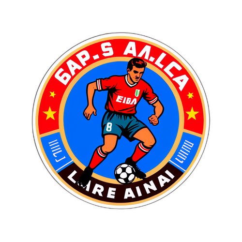 Sticker phong cách cổ điển tái hiện tinh thần Serie A