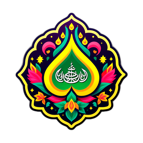 Stiker Merayakan Milad Muhammadiyah